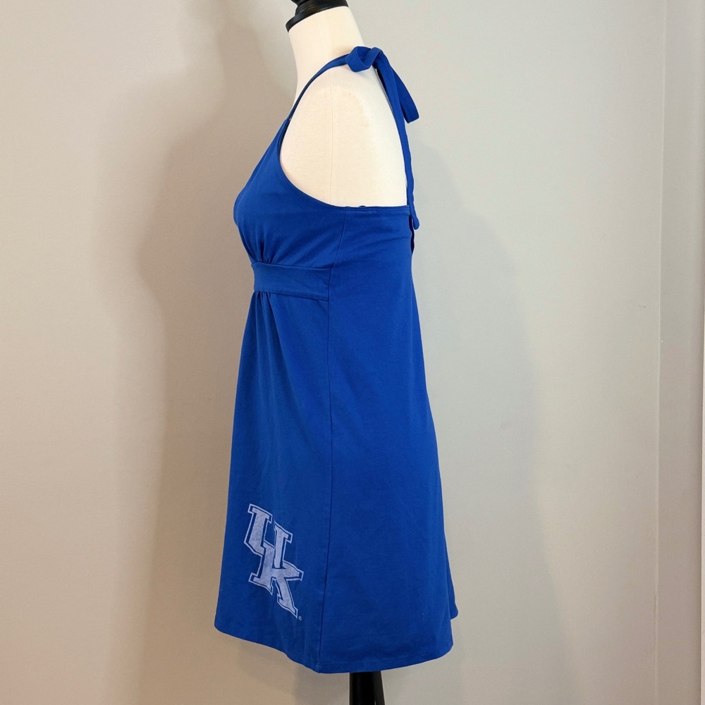Royal Blue Halter Dress Kentucky Wildcats UK Logo Small - Picture 3 of 14